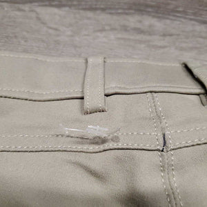 EuroSeat Breeches, Pull On *vgc, mnr stains, rubs, pills & undone stitching