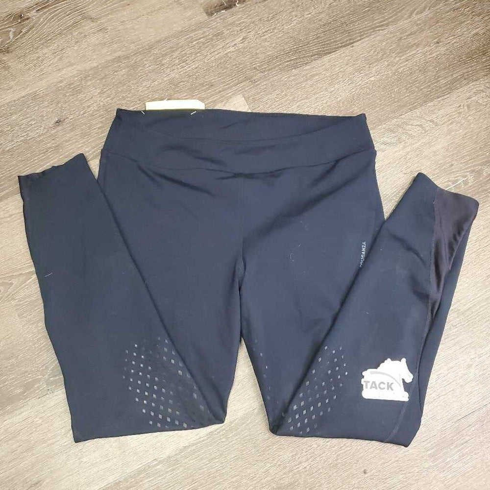 Full Sticky Riding Tight Breeches, Pull On, Zip Thigh Pocket *gc, hairy, pills, dirt?stains