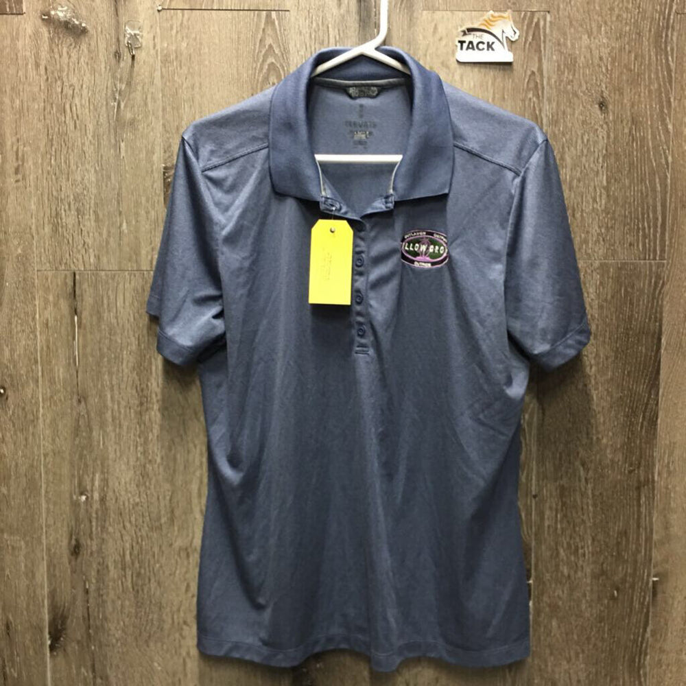 SS Polo Shirt, 1/4 Button Up 