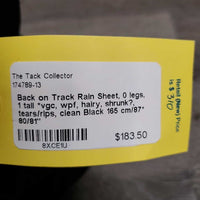 Rain Sheet, 0 legs, 1 tail *vgc, wpf, hairy, shrunk?, tears/rips, clean
