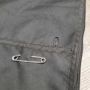 Light Cordura Garment Bag, Zipper *vgc, mnr dirty, undone seam stitching & marks