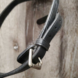 Rsd/Padded Monocrown Dressage Bridle, Crank, Flash *vgc, clean, mnr dents & film
