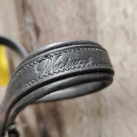 Rsd/Padded Monocrown Dressage Bridle, Crank, Flash *vgc, clean, mnr dents & film
