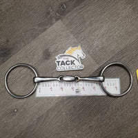 Med French Link Loose Ring, locking center lozenge *vgc, clean, scratches, rust spots
