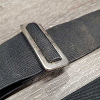 2x 10"-19" Adjustable Nylon Web Blanket Belly Straps *vgc, mnr stains & dirt