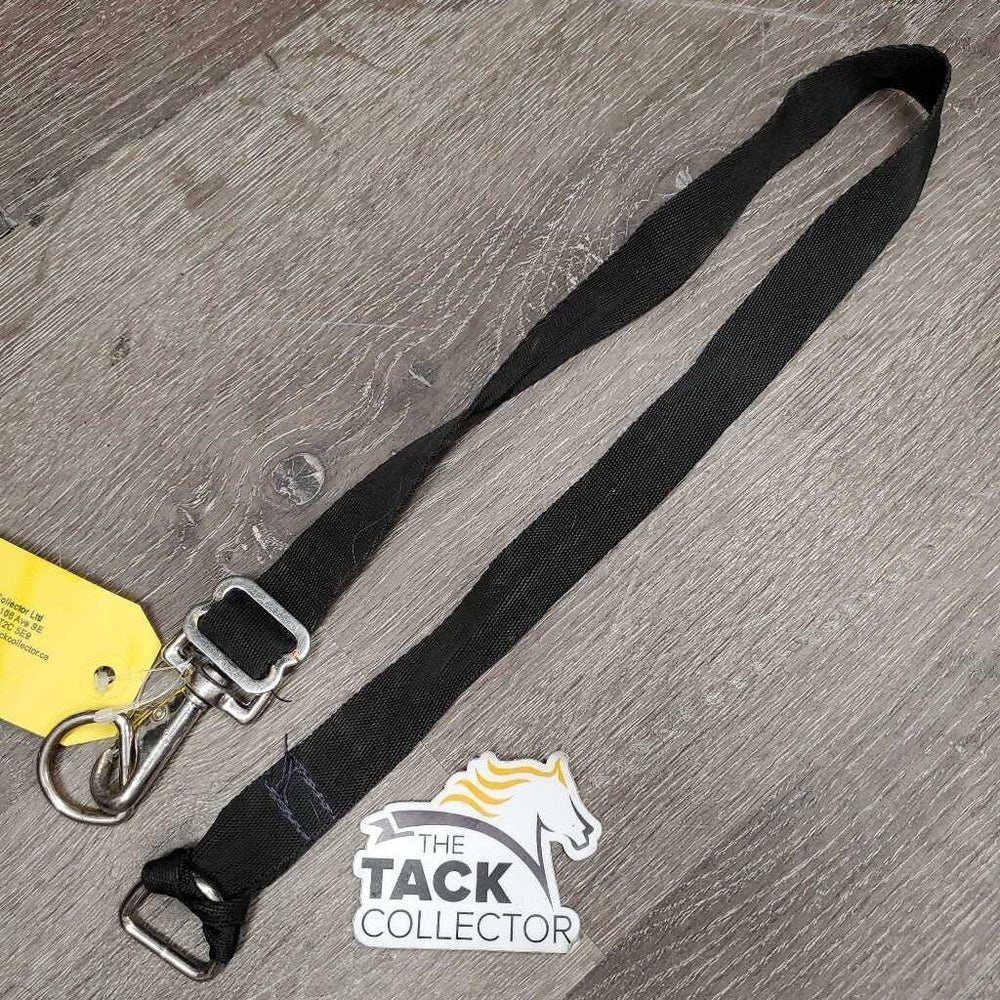 Adjustable Nylon Web Tail Strap, 2 D Rings *vgc, clean, modified end