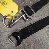 Adjustable Nylon Web Tail Strap, 2 D Rings *vgc, clean, modified end