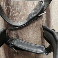 Padded Leather Lungeing Cavesson *vgc, clean, mnr scraped edges & dirt/residue
