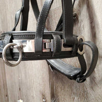 Padded Leather Lungeing Cavesson *vgc, clean, mnr scraped edges & dirt/residue
