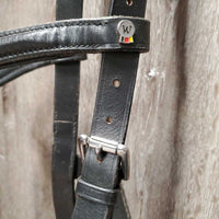 Padded Leather Lungeing Cavesson *vgc, clean, mnr scraped edges & dirt/residue
