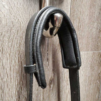 Padded Leather Lungeing Cavesson *vgc, clean, mnr scraped edges & dirt/residue
