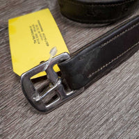 1 ONLY Soft Lined Stirrup Leather *gc, dents, rubs, scrapes
