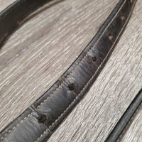 1 ONLY Soft Lined Stirrup Leather *gc, dents, rubs, scrapes
