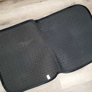 Velvet Dressage Saddle Pad 2x Piping *xc, mnr dirt, hair