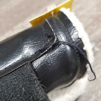 Closed Boots, Fleece, velcro *fair, clean, older, clumpy, stains, frayed edges, hairy velcro, unstitched, pilly, rips
