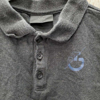 JUNIORS SS Polo Shirt, 1/4 Button Up *vgc, collar: curled ends, mnr edge rubs & faded
