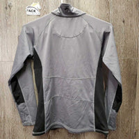 JUNIORS LS Technical Shirt, 1/3 Zip Up, Mesh Pits *xc
