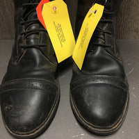 JUNIORS Neoprene Field Boots, zippers *gc, dirty, scrapes & scuffs