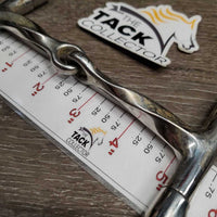 Slow Twist Small D Ring Snaffle Bit *gc, dirt, stains, scuffs