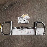 Slow Twist Small D Ring Snaffle Bit *gc, dirt, stains, scuffs