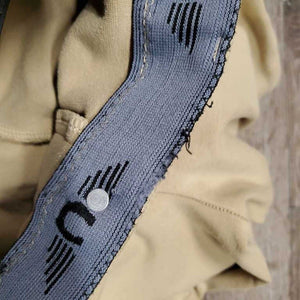 JUNIORS Cotton Breeches, Pull On *gc, baggy knees, older, v.pulled seat seams, rubs, pills, hairy velcro, v.rubbed edge