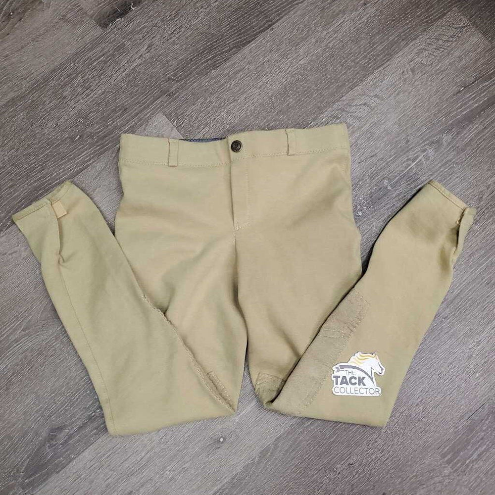 JUNIORS Hvy Cotton Breeches, Pull On *xc/like new, older