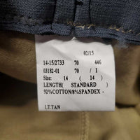 JUNIORS Hvy Cotton Breeches, Pull On *xc/like new, older
