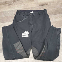 Euro Seat Breeches *gc, puckered, faded, rubs, mnr rubs & pills
