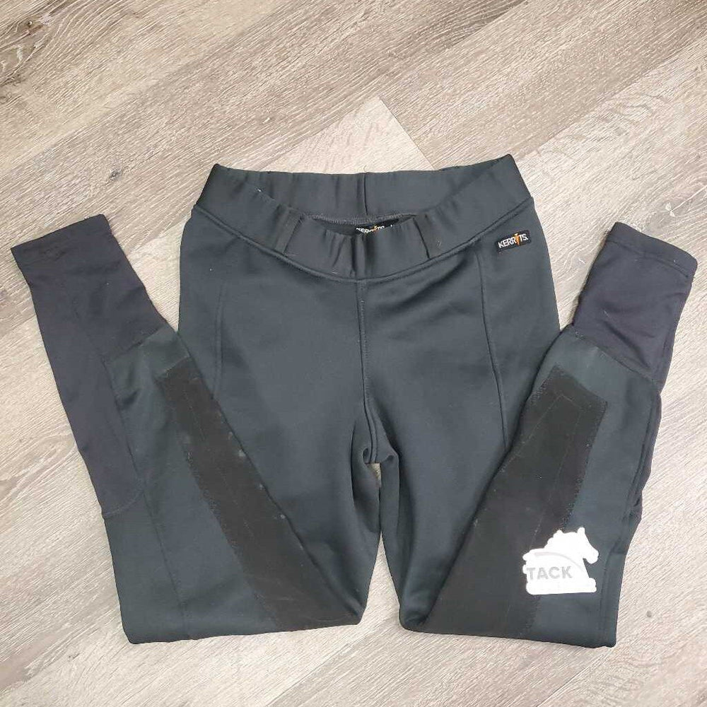 Winter Lined Breeches, Pull On *gc/fair, peeled knees, v.rubbed & pilly ankles & seams, older