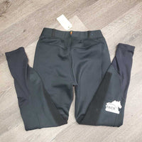 Winter Lined Breeches, Pull On *gc/fair, peeled knees, v.rubbed & pilly ankles & seams, older