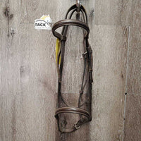 Rsd Bridle *gc/fair, MISSING Cheek, scraped edges, rubs, clean, stiff, dry
