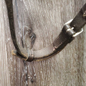 Rsd Bridle *gc/fair, MISSING Cheek, scraped edges, rubs, clean, stiff, dry