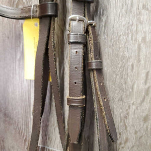 Rsd Bridle *gc/fair, MISSING Cheek, scraped edges, rubs, clean, stiff, dry