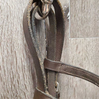 Rsd Bridle *gc/fair, MISSING Cheek, scraped edges, rubs, clean, stiff, dry

