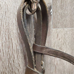 Rsd Bridle *gc/fair, MISSING Cheek, scraped edges, rubs, clean, stiff, dry