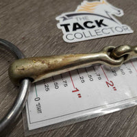 Med Loose Ring Bit *gc/fair, dirt, gunky, stains, chews, scratches
