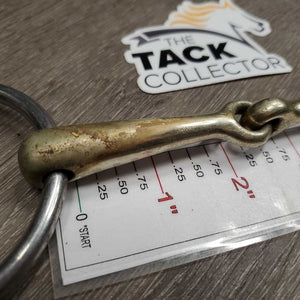 Med Loose Ring Bit *gc/fair, dirt, gunky, stains, chews, scratches