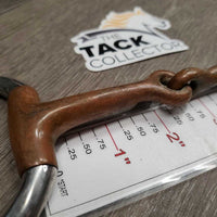 Thin Eggbutt Bit *fair/gc, clean, stains, rusted, oxidized,residue
