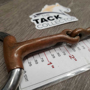 Thin Eggbutt Bit *fair/gc, clean, stains, rusted, oxidized,residue