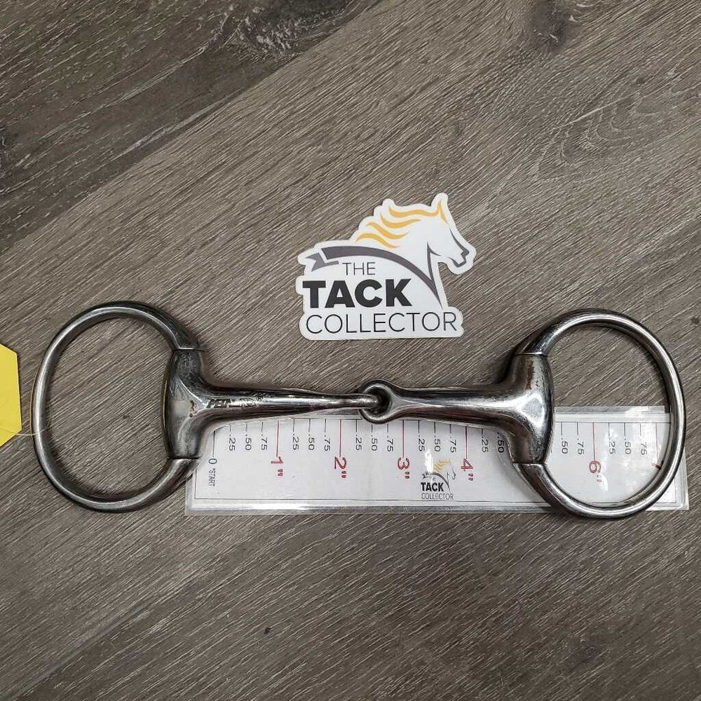 Hvy Thick Eggbutt Snaffle Bit *gc, mnr dirty & residue, scratches