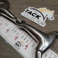 Hvy Thick Eggbutt Snaffle Bit *gc, mnr dirty & residue, scratches