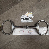 Hvy Thick Eggbutt Snaffle Bit *gc, mnr dirty & residue, scratches
