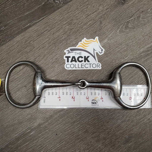 Hvy Thick Eggbutt Snaffle Bit *gc, mnr dirty & residue, scratches