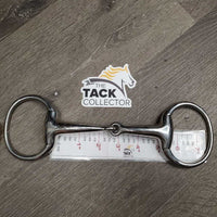 Thick Hvy Eggbutt Snaffle Bit *vgc, clean, mnr scratches & residue
