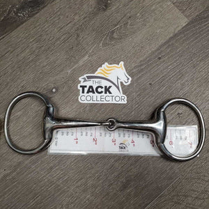 Thick Hvy Eggbutt Snaffle Bit *vgc, clean, mnr scratches & residue