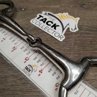 Thick Hvy Eggbutt Snaffle Bit *vgc, clean, mnr scratches & residue
