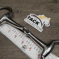 Thick Hvy Eggbutt Snaffle Bit *vgc, clean, mnr scratches & residue
