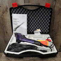 Single Speed Body Clippers, Box, Blade Set, screw key, manual *xc, hairy, WORK, SOUND GREAT
