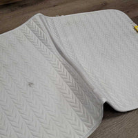 Quilt Mesh Spine Dressage Saddle Pad *vgc, v. mnr dirt, stains, hair
