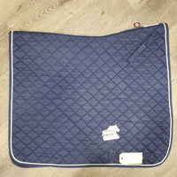 Quilt Dressage Saddle Pad *vgc, v. mnr dirt, mnr hair, stained piping
